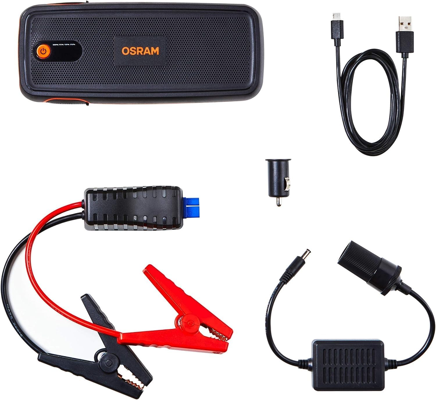 OSRAM BATTERYstart 400 (OBSL400) 16800mAh 1200A Profesyonel Akü Takviye Cihazı - Görsel 2