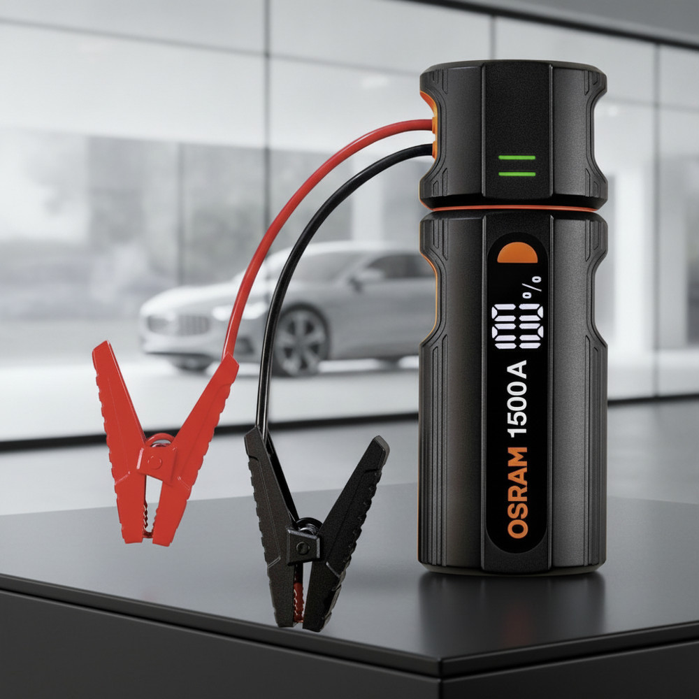 OSRAM BATTERYjumpstart 1500 (1500A) Hızlı Şarjlı Profesyonel Akü Takviye Cihazı