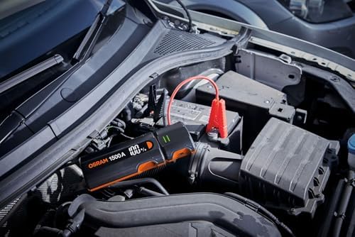 OSRAM BATTERYjumpstart 1500 (1500A) Hızlı Şarjlı Profesyonel Akü Takviye Cihazı - Açı 5